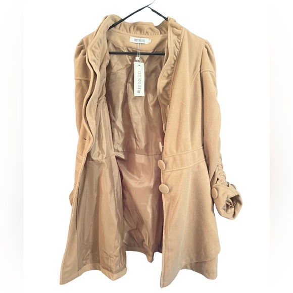 Unknown Stylish Peacoat, NWT - Picture 4 of 5